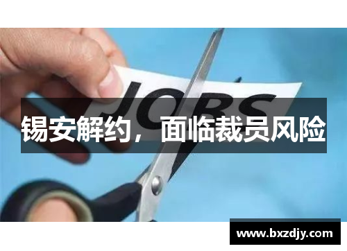 锡安解约，面临裁员风险